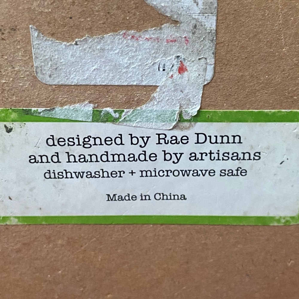 Rae Dunn M Studios Plate Set - Picture 4 of 7